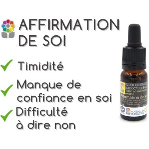 Elixir composé AFFIRMATION DE SOI