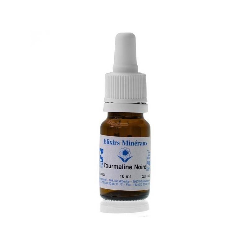 Elixir minéral de Tourmaline noire Elixir minéral de Tourmaline noire