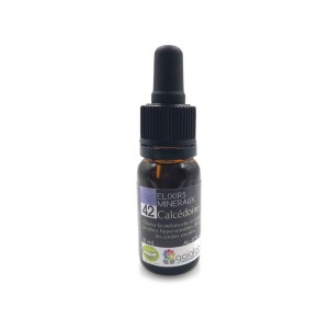 Elixir minéral de Calcédoine bleue, pour les artistes et l'hypersensibilité