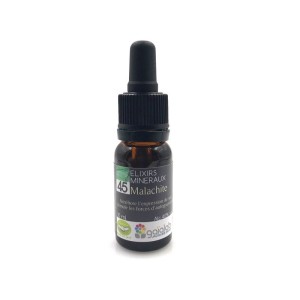 Elixir minéral de Malachite, pour affiner la sensibilité et recharger les énergies
