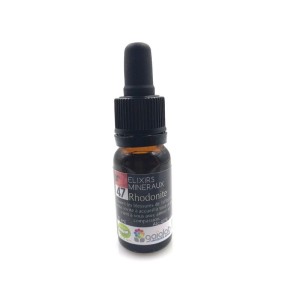 Elixir minéral de Rhodonite, calme et aide à la concentration