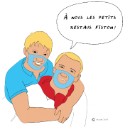 image père et fils immunitaire